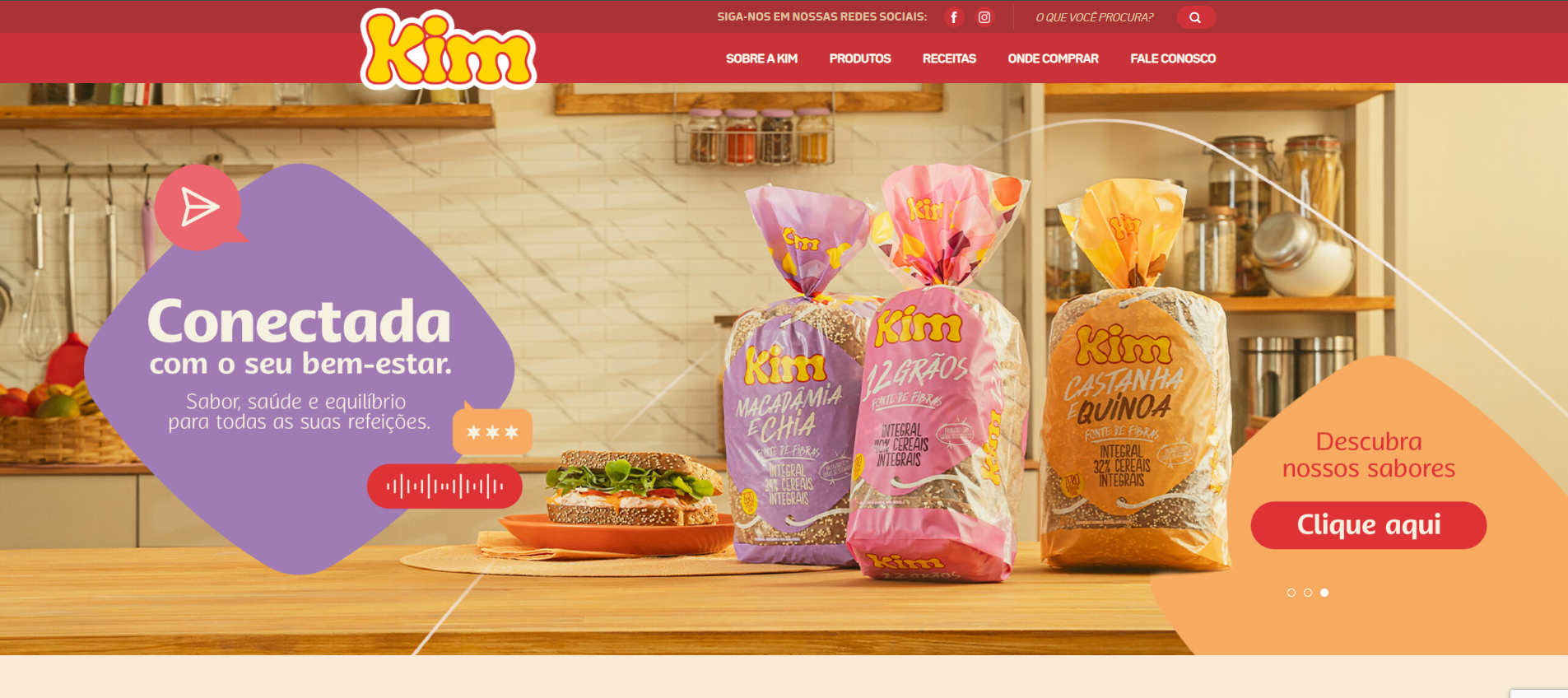Site Kim Alimentos
