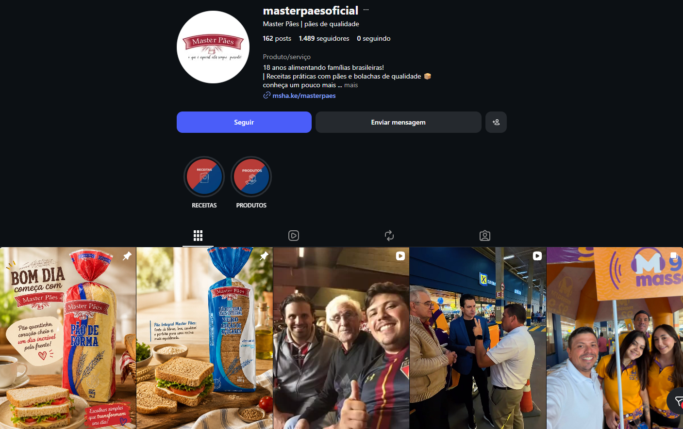 Instagram Master Pães